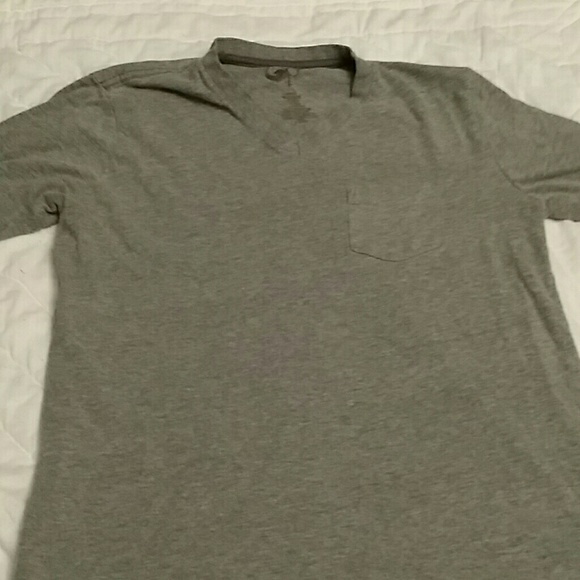 Medium gray and brown OP v necks - Picture 1 of 3