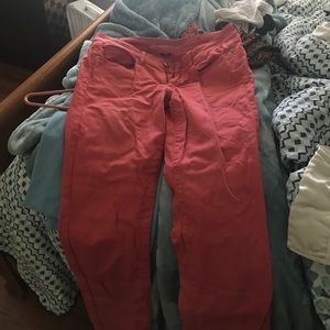 American Eagle Pink skinny jeans