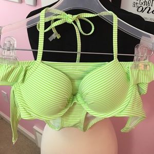 Aerie seersucker bikini! LIKE NEW