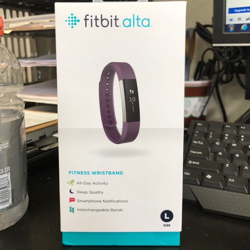 Fitbit alta plum band - Large