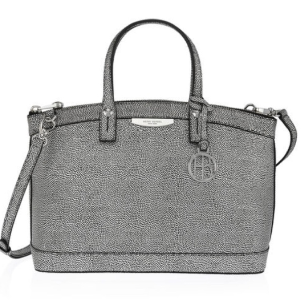 Henri Bendel Silver Stingray Satchel