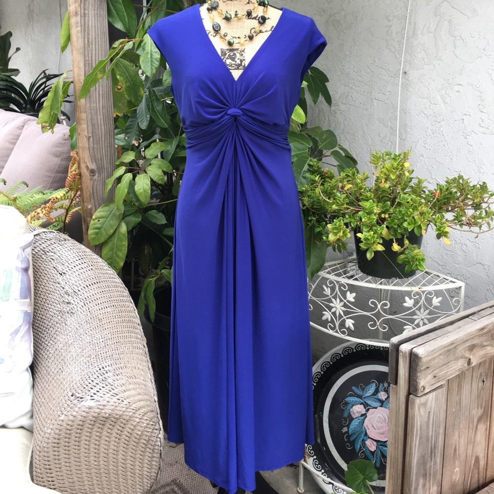 Cobalt Blue 3/4 length dress