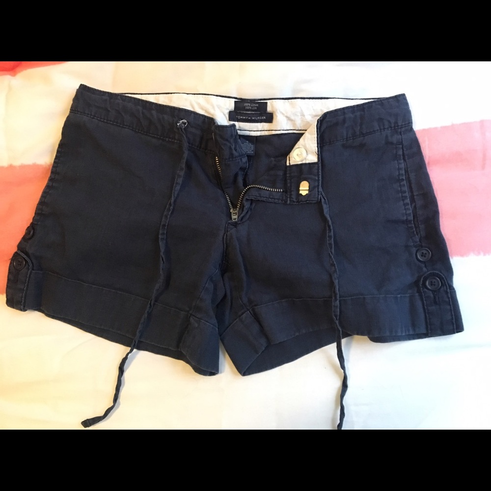 Navy shorts