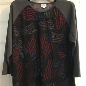 Nwt-lularoe 2xl randy- americana collection