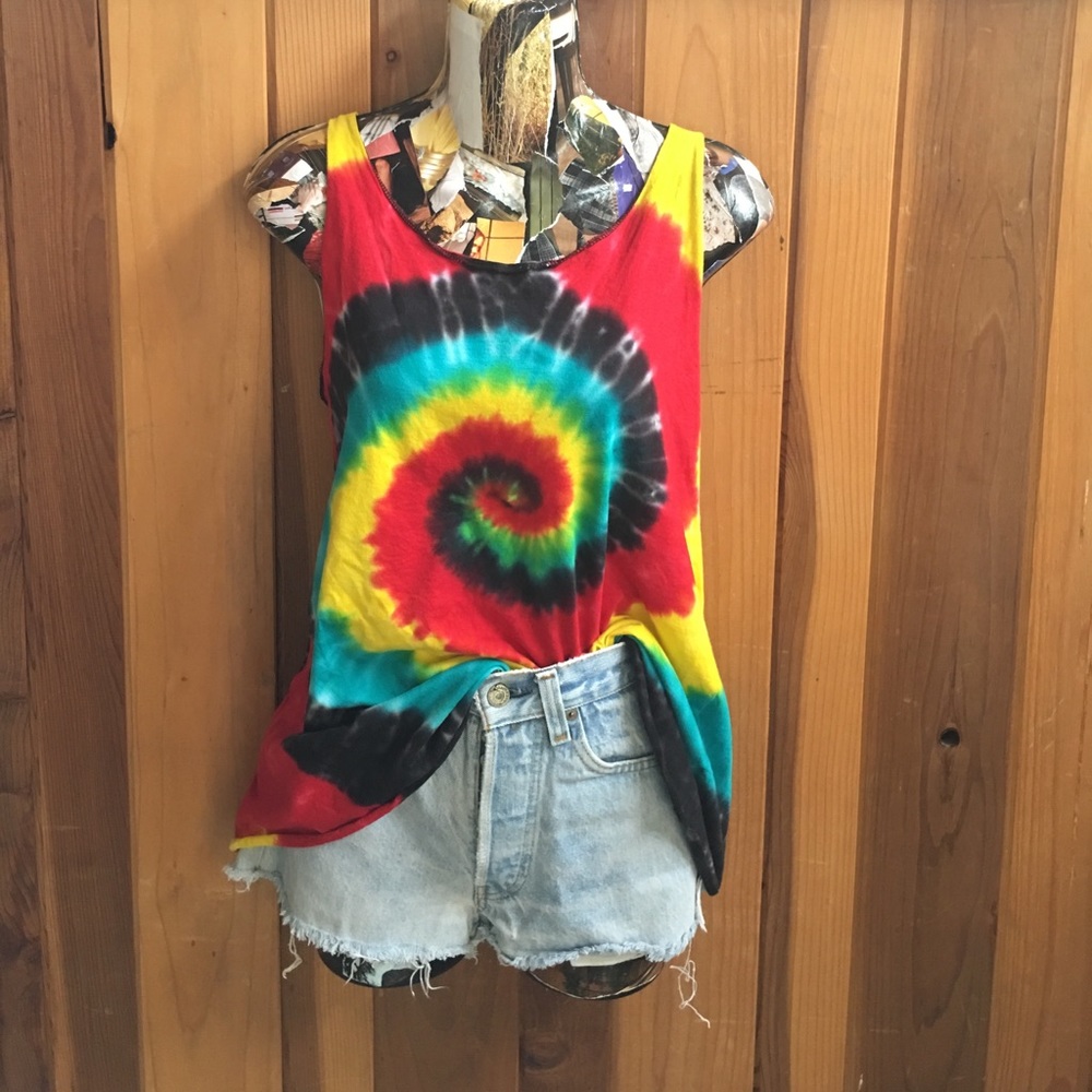 Tie dye tank