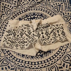 Tribal print shorts