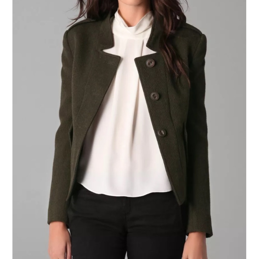 🌟SOLD🌟 theyskens' theory Jarine Military Jacket - Picture 1 of 8