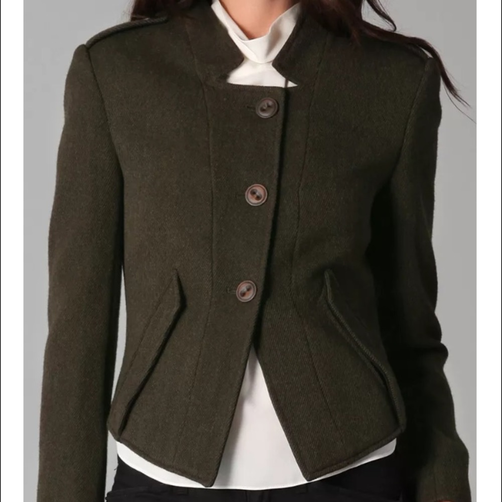 🌟SOLD🌟 theyskens' theory Jarine Military Jacket - Picture 2 of 8