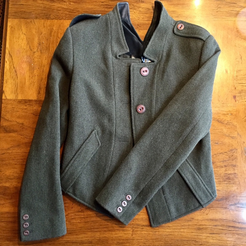 🌟SOLD🌟 theyskens' theory Jarine Military Jacket - Picture 5 of 8