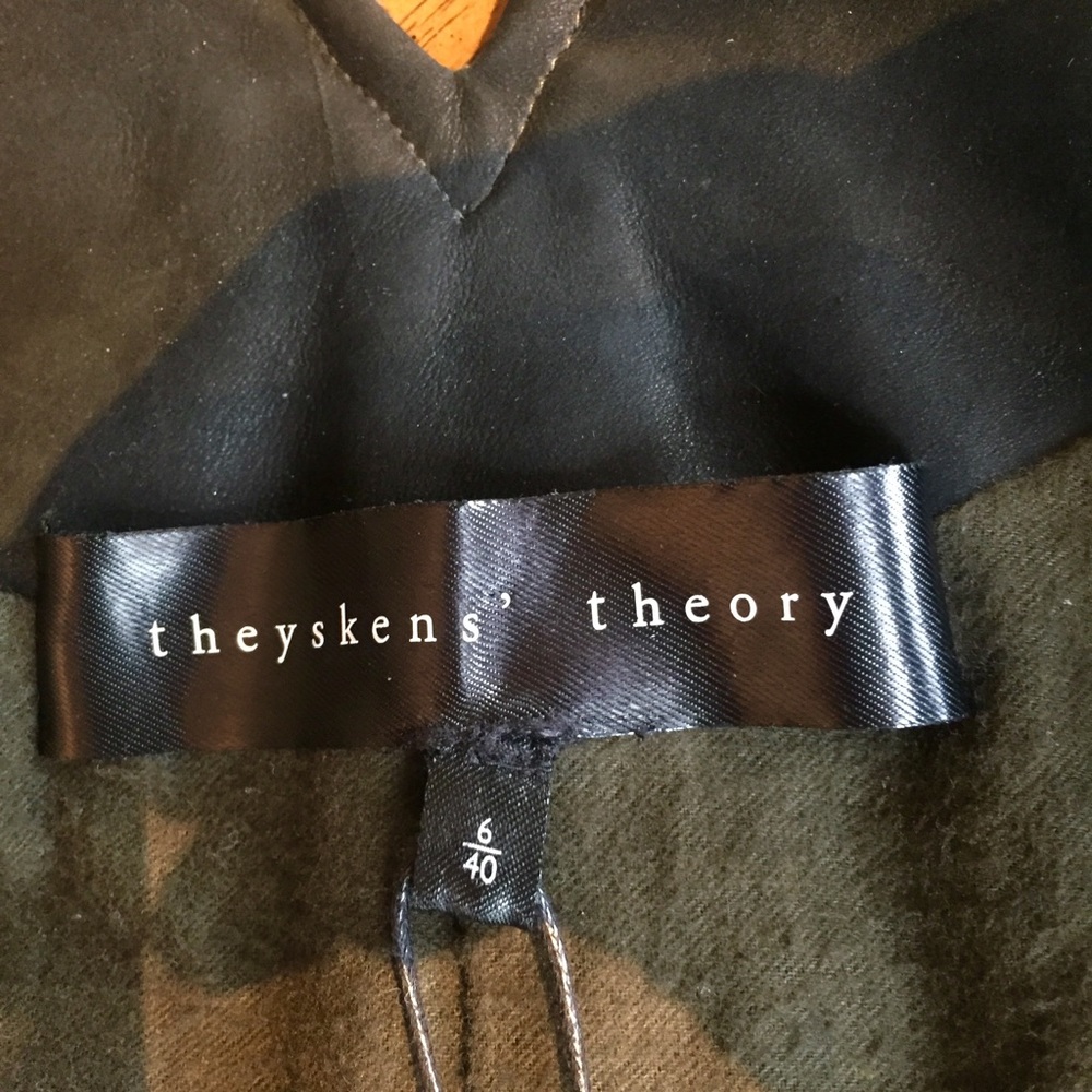 🌟SOLD🌟 theyskens' theory Jarine Military Jacket - Picture 7 of 8