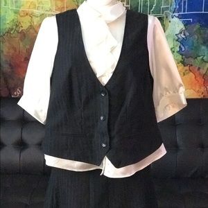 Lane Bryant business outfit top+skirt