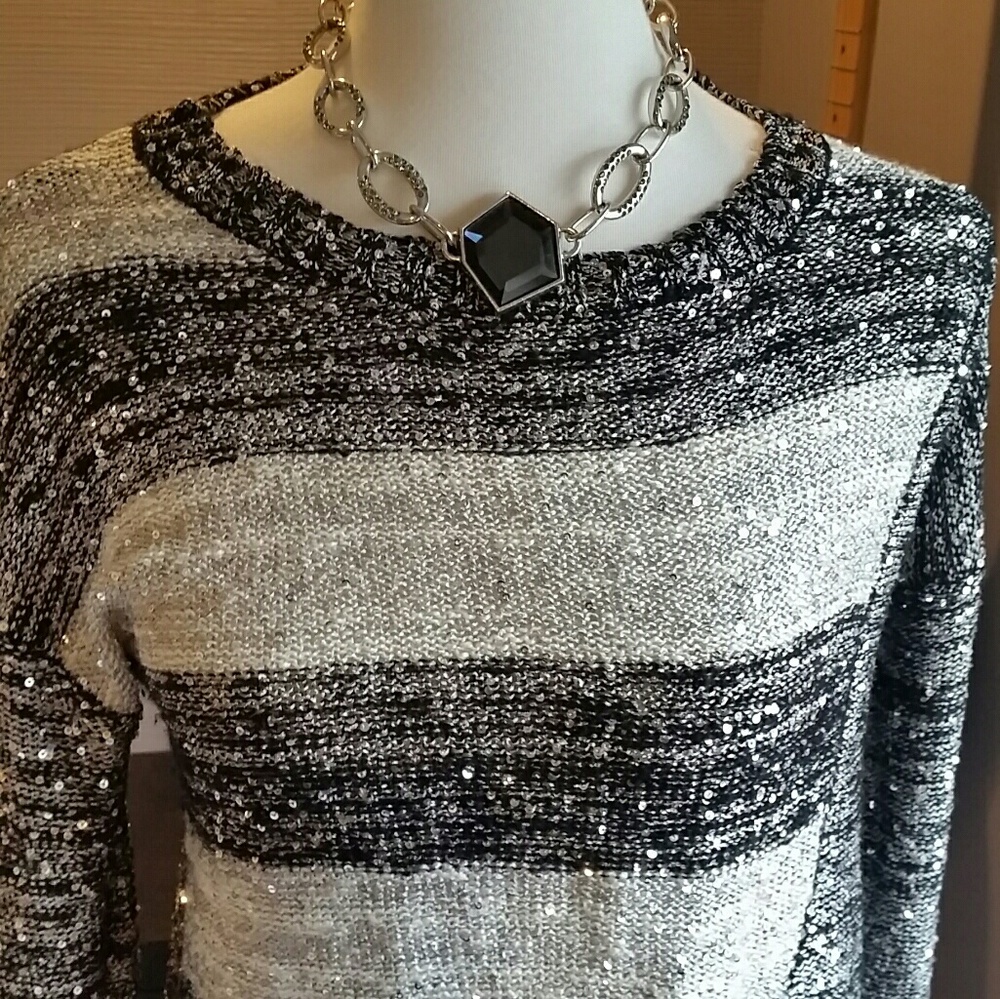 The Limited sequin sweater