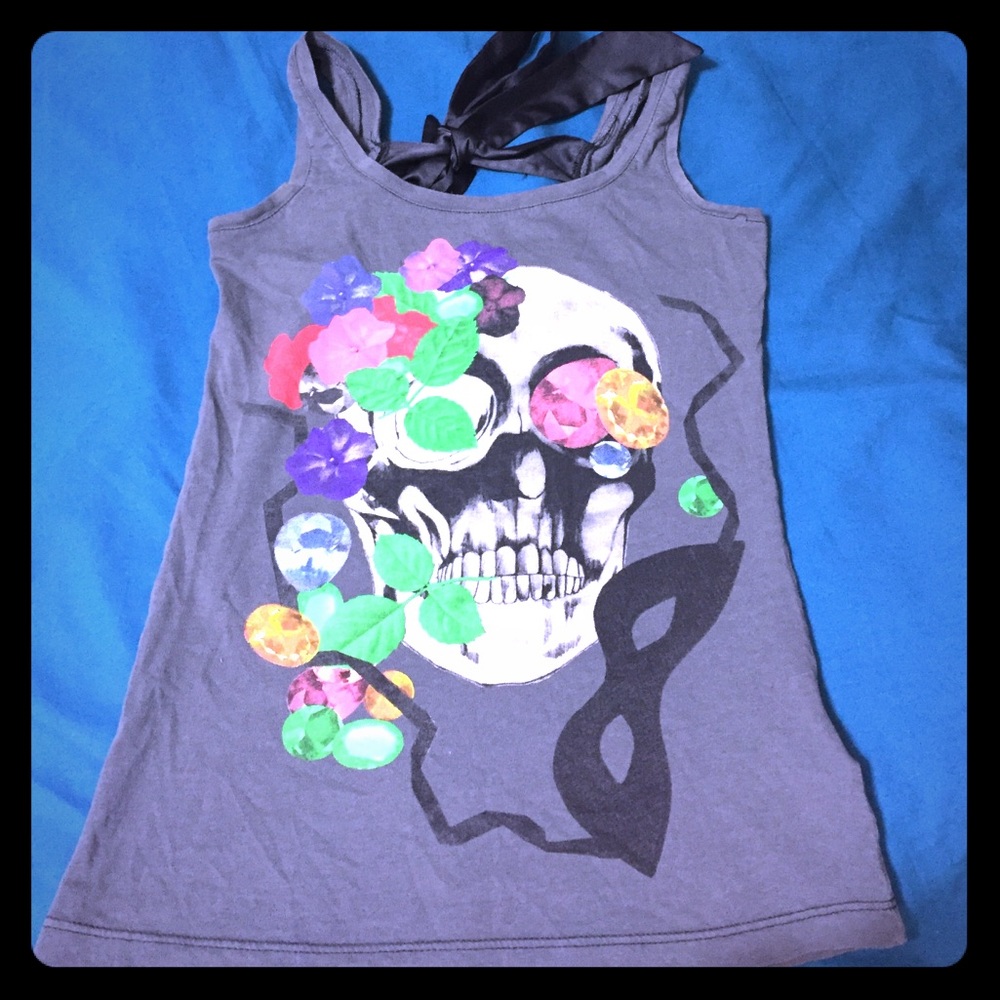 Skull tank top