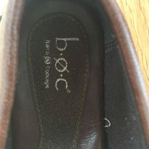 Born dark brown loafers