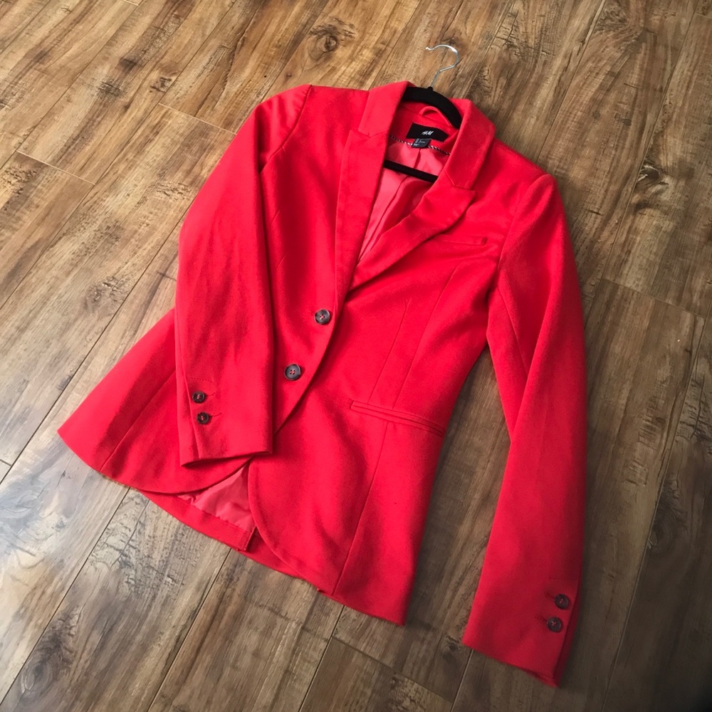 H&M Red Blazer