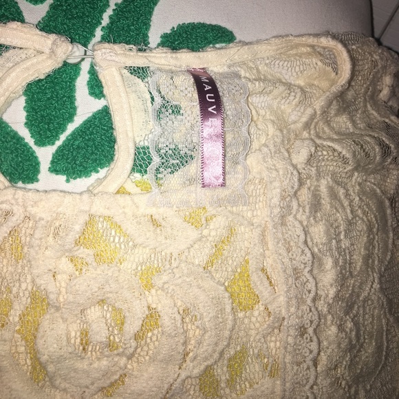 Cream Lace Shirt - Picture 4 of 4