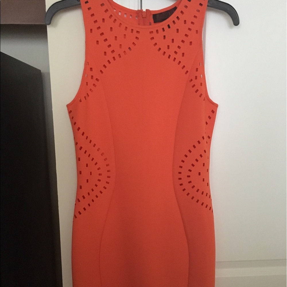 H&M orange dress