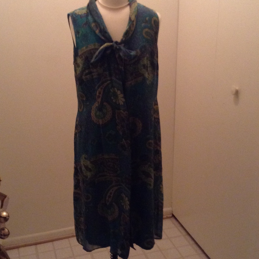 Tess silk dress