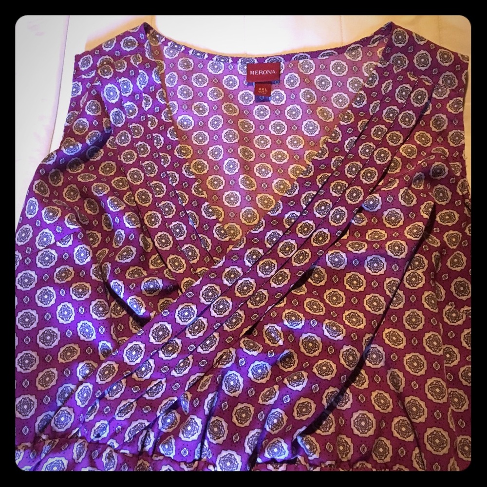 Purple tank