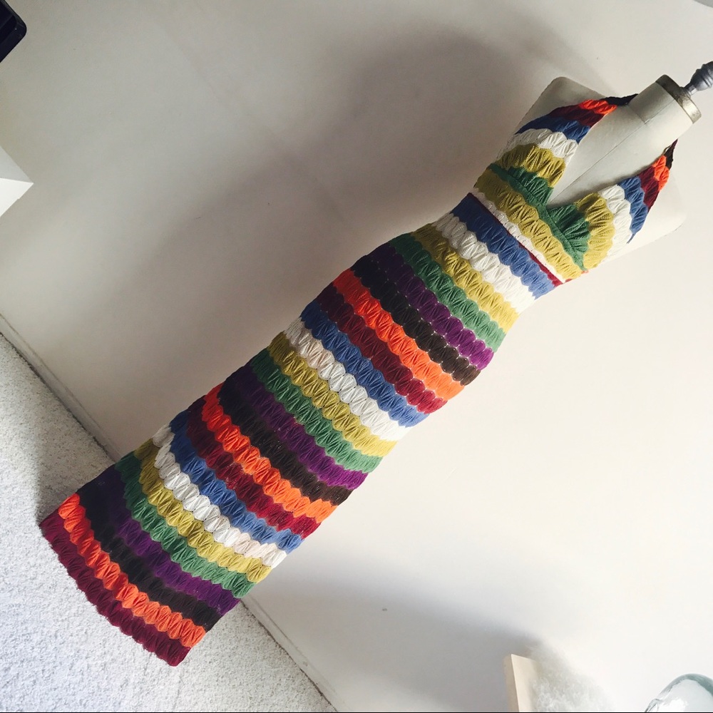 Missoni Inspired Vintage Dress