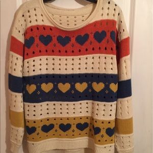 Heart sweater