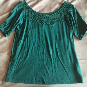 American Eagle Crochet Top