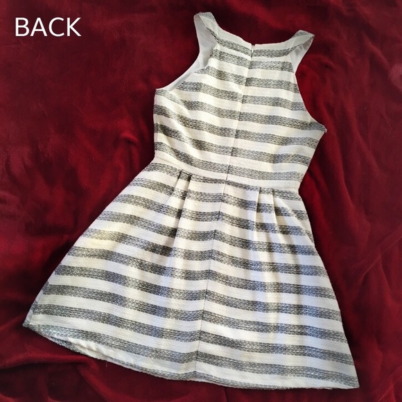 Skies Are Blue Dresses - Skies are Blue Striped Flare Dress Skies Are Blue Dresses - Skies are Blue Striped Flare Dress
