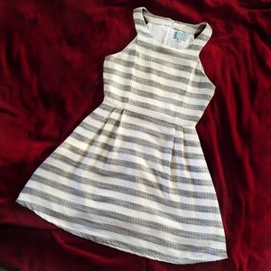 Skies Are Blue Dresses - Skies are Blue Striped Flare Dress Skies Are Blue Dresses - Skies are Blue Striped Flare Dress