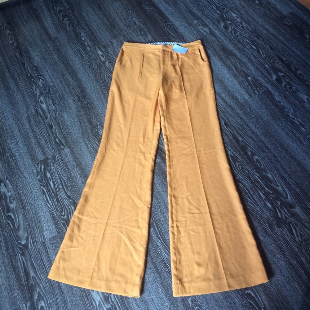 Brand New!! Orange Flare Slacks