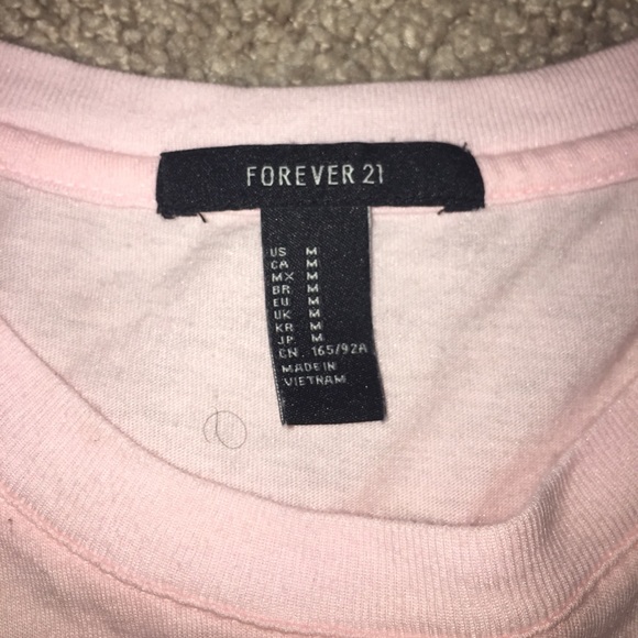 Pink Be Quiet Tee from Forever 21 - Picture 3 of 3
