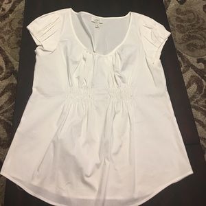 Loft White Blouse XL