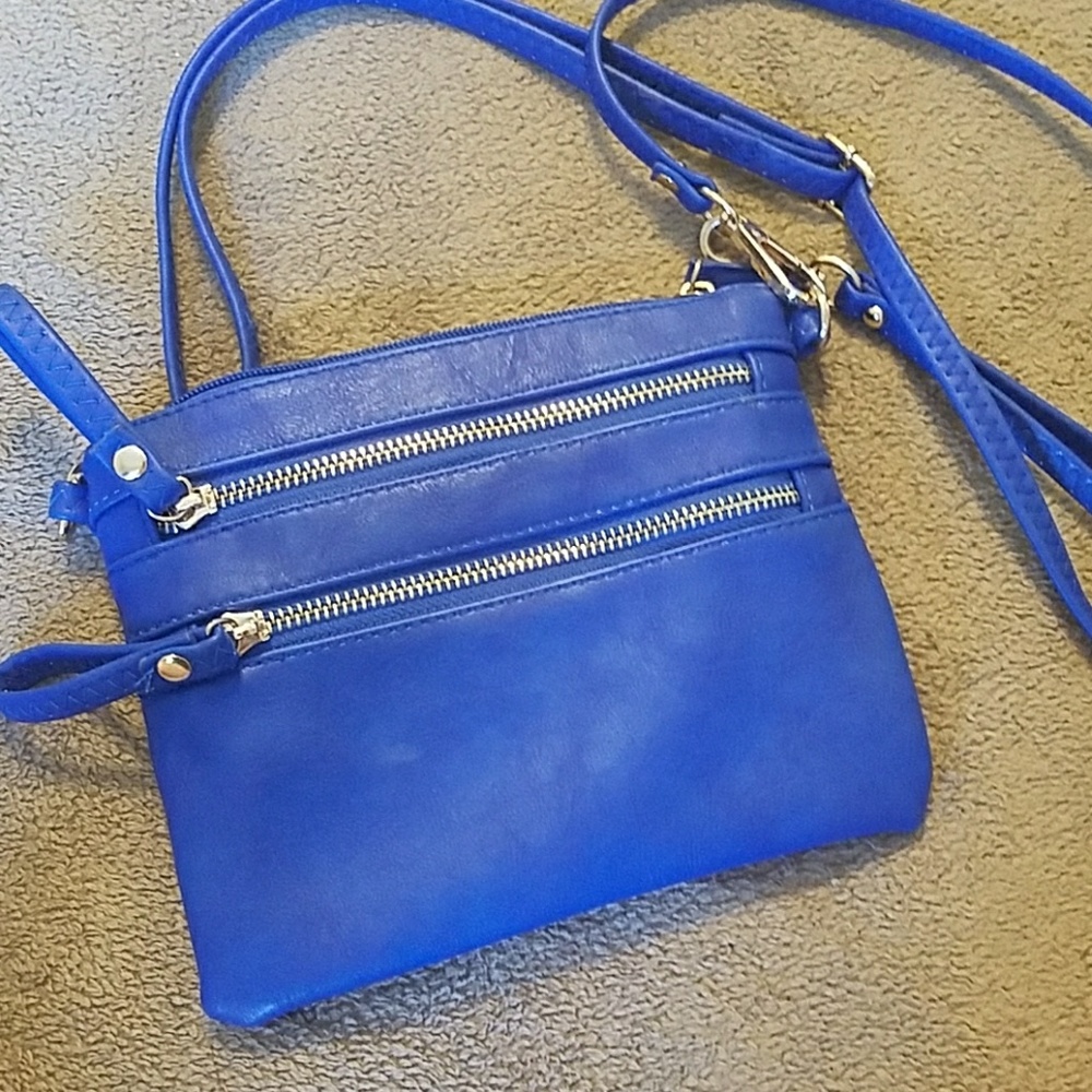 Small Blue Crossbody Bag