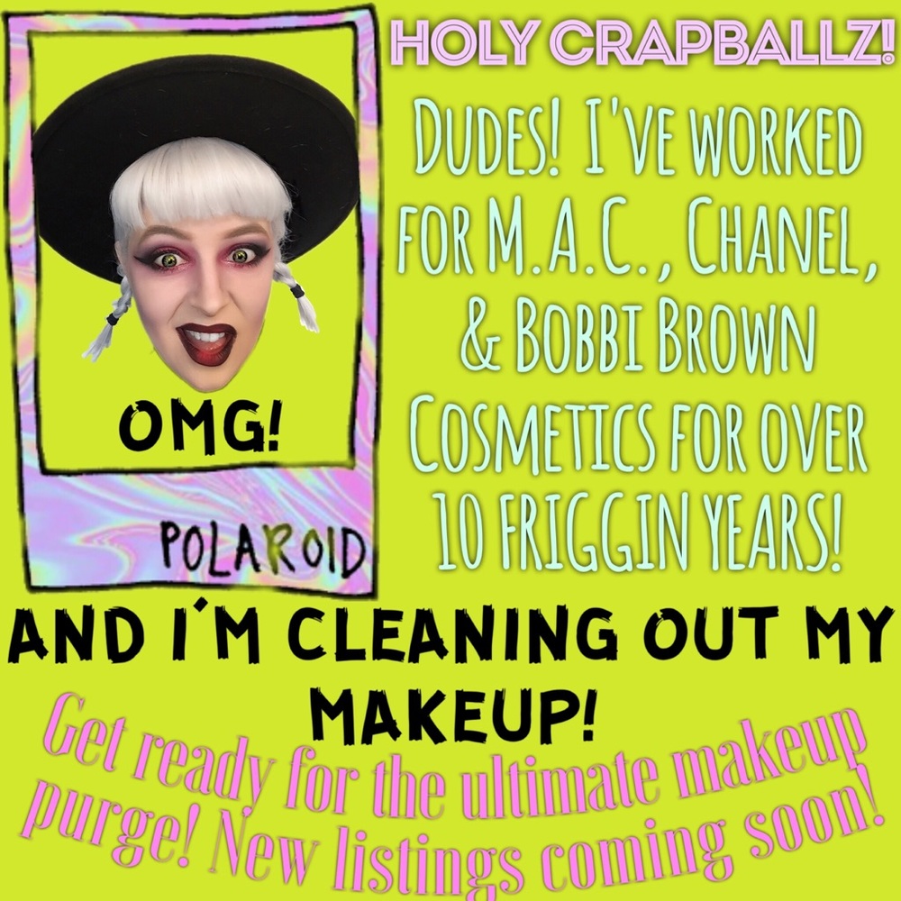 Buy my makeup I got as gratis working for them!
