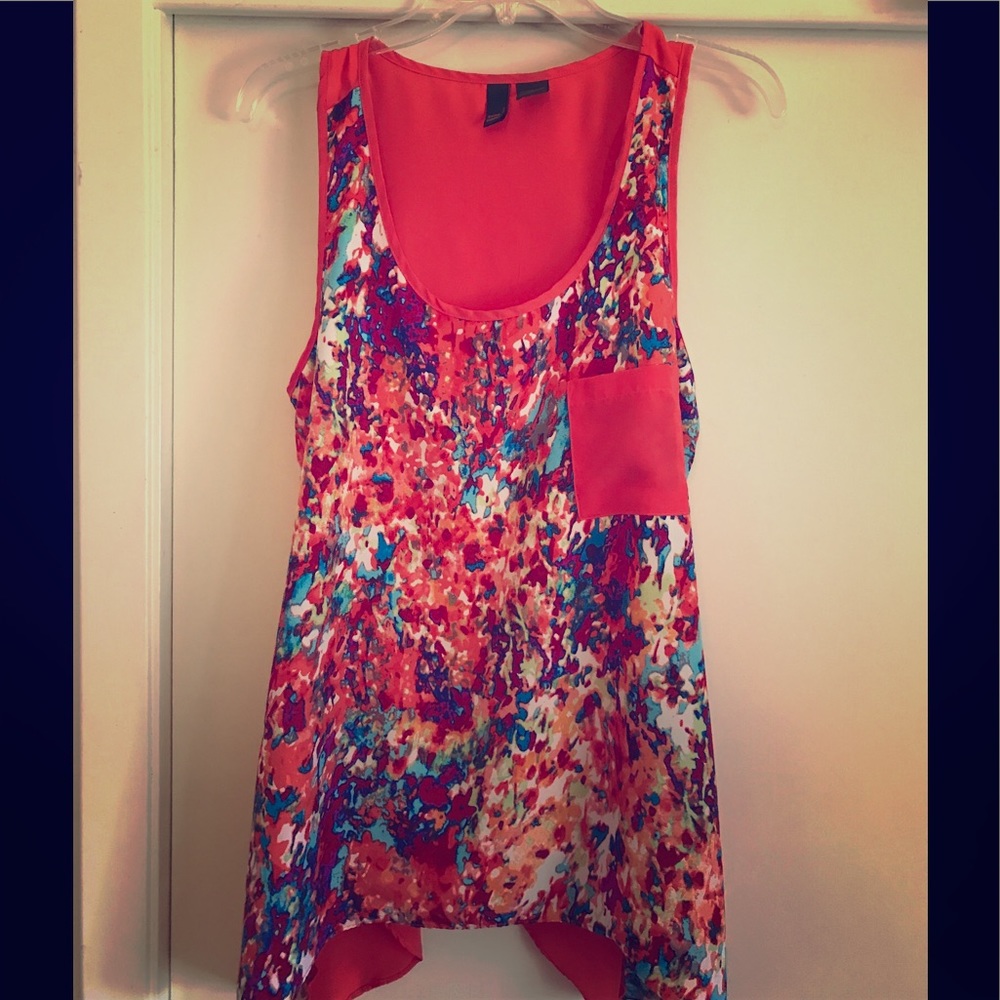 🇺🇸 Re-Posh!! Colorful Tank Top