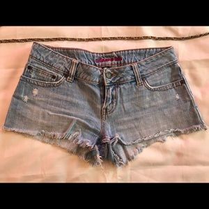 Aeropostale Jean Short Shorts