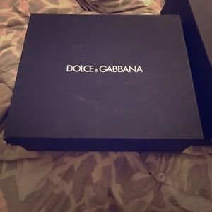 Dolce & Gabbana and Madison Margiela shoe boxes