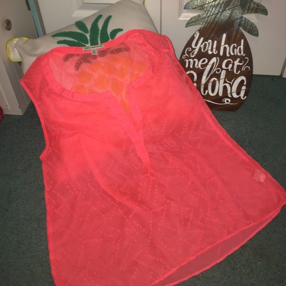 Bright Pink Tank Top - Picture 1 of 4