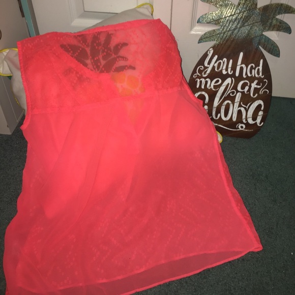 Bright Pink Tank Top - Picture 2 of 4