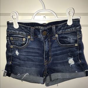 American eagle denim shorts
