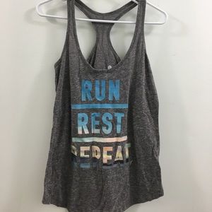 Racerback workout shirt