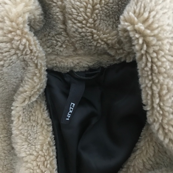 SOLD - Brand new EDUN leather coat - Picture 5 of 6