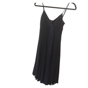 Black cross over BCBG dress