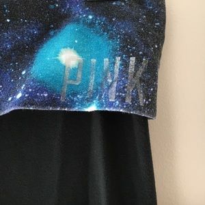 Victoria's Secret Pink galaxy band yoga leggings