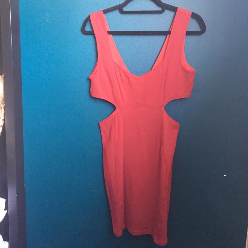 Used backstage dress