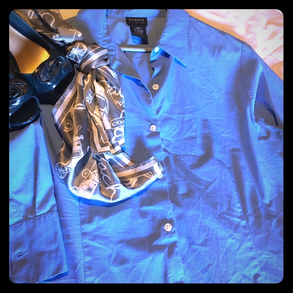 Blue blouse