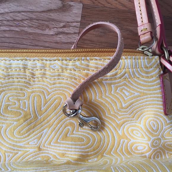 Dooney and Bourke Mustard Yellow Small purse - Picture 9 of 11