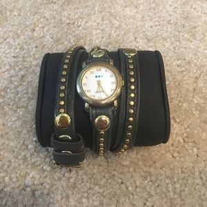 La Mer wrist wrap watch