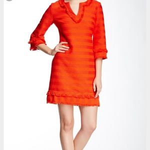 Trina Turk lorossa dress in red