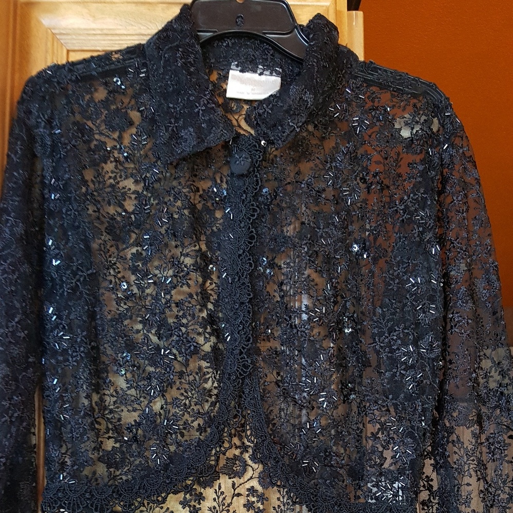 Women's sheer shawl