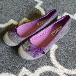 purple flats payless